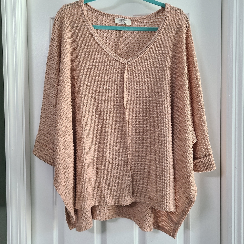 Women's Zenana top 2X/3X